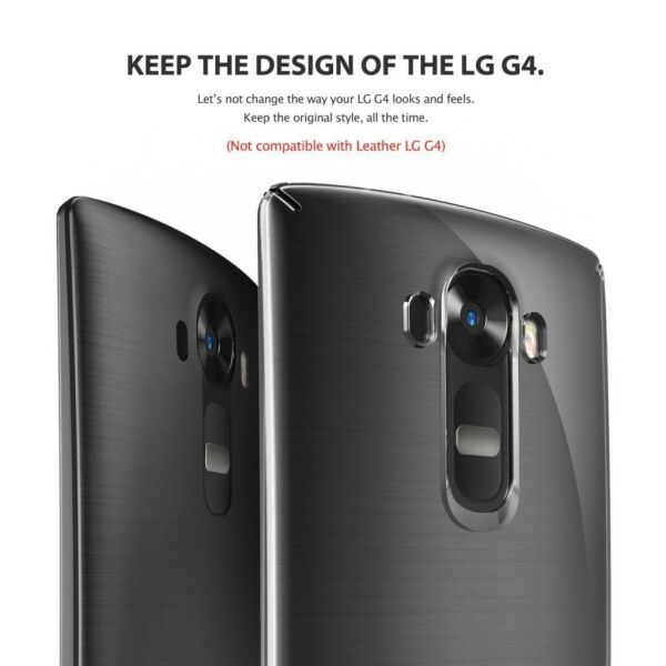 Ringke Slim G4 ile Uyumlu Kılıf SF Black 4 Tarafı Saran İnce Şık Tasarım