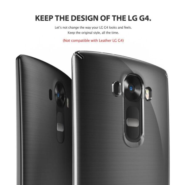 Ringke Slim G4 ile Uyumlu Kılıf SF Black 4 Tarafı Saran İnce Şık Tasarım