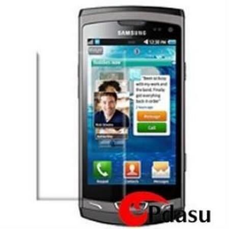 S8530 Wave II ile Uyumlu Şeffaf Ekran Koruyucu 1 Adet