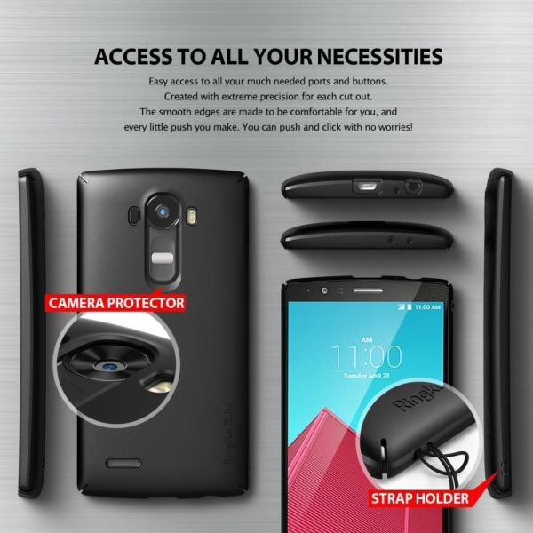 Ringke Slim G4 ile Uyumlu Kılıf Crystal View 4 Tarafı Saran İnce Şık Tasarım