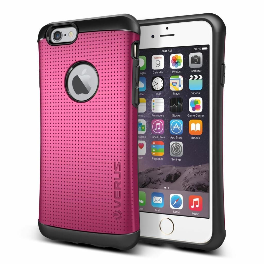 Verus iPhone 6 Plus/6S Plus ile Uyumlu Thor HARD DROP Hot Pink
