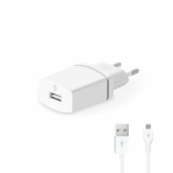 Ttec Compact Seyahat Şarj Cihazı Micro USB 1.000mA Beyaz  2SCC752B