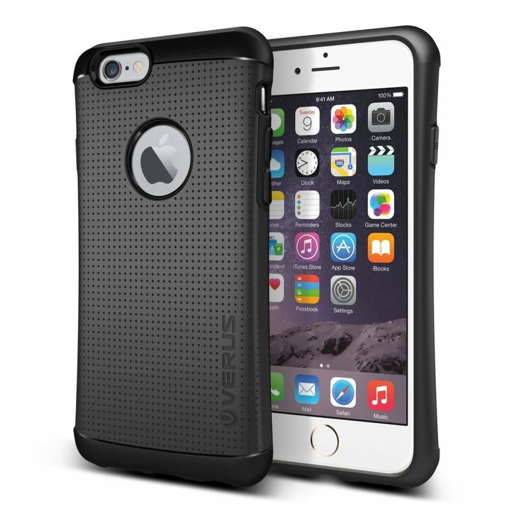 Verus iPhone 6 Plus/6S Plus ile Uyumlu Thor HARD DROP Charcoal Black
