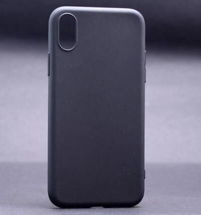 Zore iPhone Xs ile Uyumlu İmax Silikon Kılıf Siyah