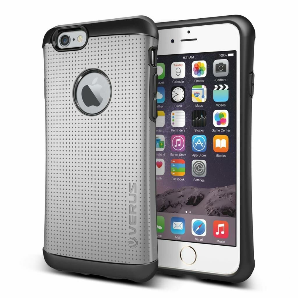 Verus iPhone 6 Plus/6S Plus ile Uyumlu Thor HARD DROP Light Silver