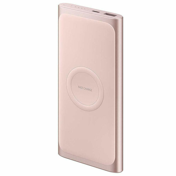 10000mAh Powerbank Kablosuz Hızlı Şarj Pembe (Type C) EB-U1200CPEGWW