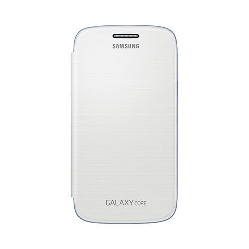 Galaxy Core ile Uyumlu Flip Cover Kılıf Beyaz EF-FI826BWEGWW (Out)