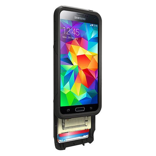 Otterbox Galaxy S5 ile Uyumlu Commuter Wallet Kılıf  Siyah