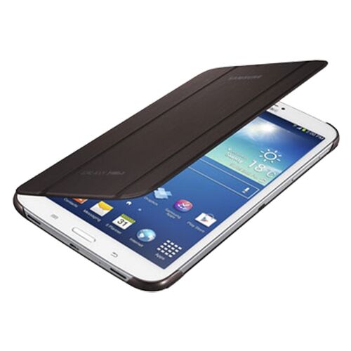 Galaxy Tab 3 8.0'' T310 ile Uyumlu Bookcover Kılıf Kahverengi EF-BT310BAEGWW