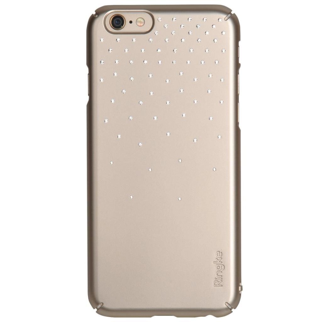 Ringke Noble Slim iPhone 6s Plus/ 6 Plus ile Uyumlu Taşlı Kılıf  Royal Gold