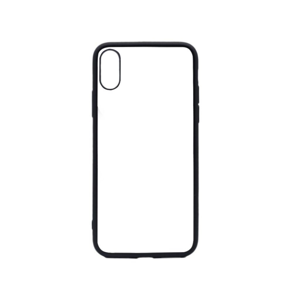 iPhone X ile Uyumlu Ice Silikon Kılıf Siyah