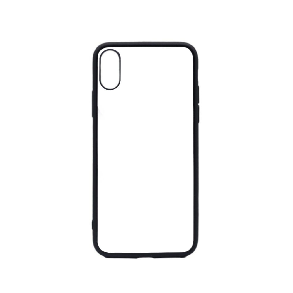 iPhone X ile Uyumlu Ice Silikon Kılıf Siyah