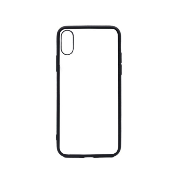 iPhone X ile Uyumlu Ice Silikon Kılıf Siyah