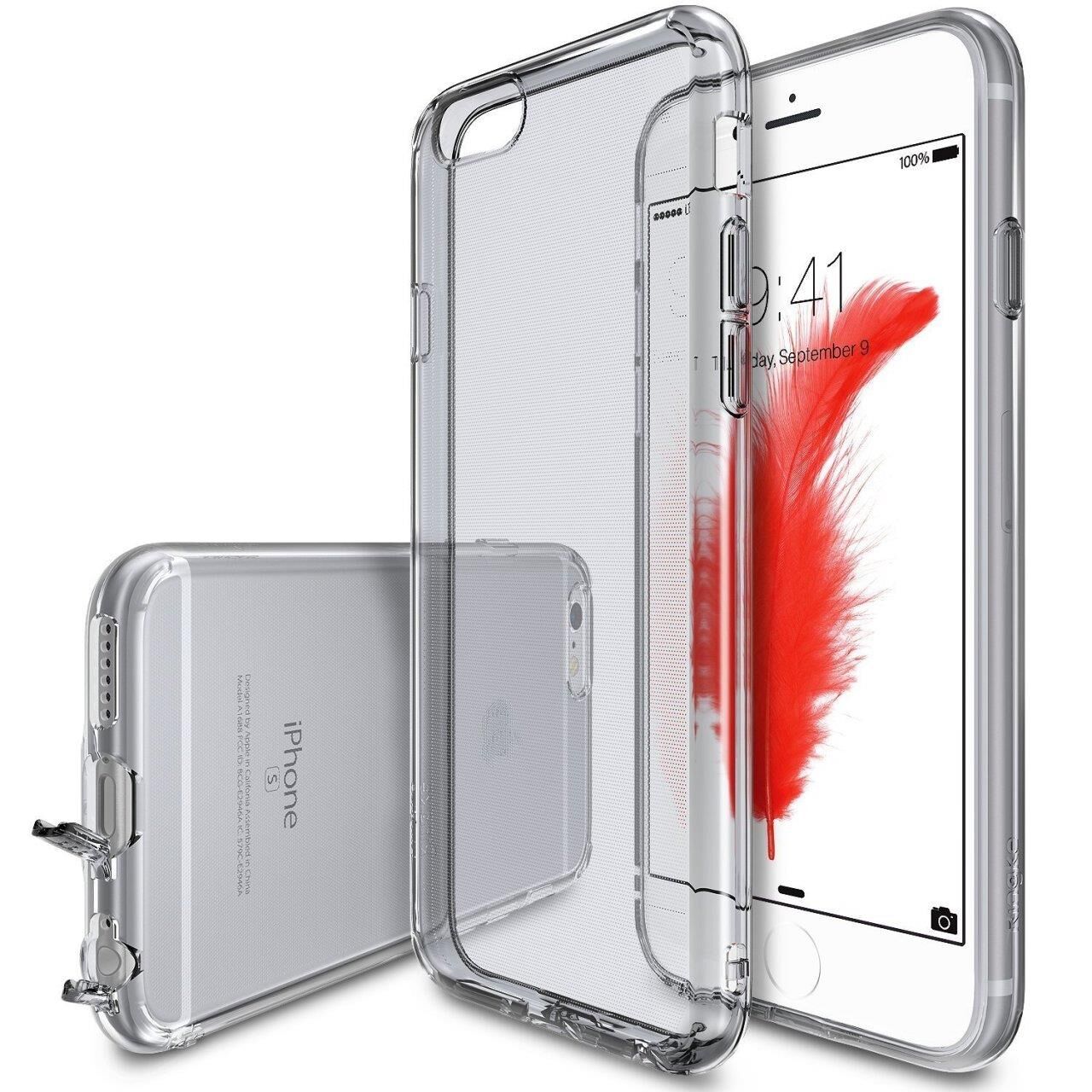 Ringke Air iPhone 6s Plus/ 6 Plus ile Uyumlu KIlıf Smoke Black