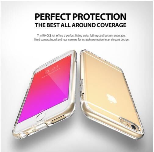 Ringke Air iPhone 6s Plus/ 6 Plus ile Uyumlu KIlıf Smoke Black
