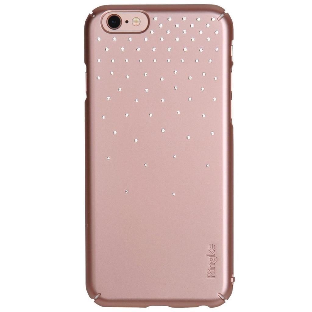 Ringke Noble Slim iPhone 6s Plus/ 6 Plus ile Uyumlu Taşlı Kılıf Rose Gold