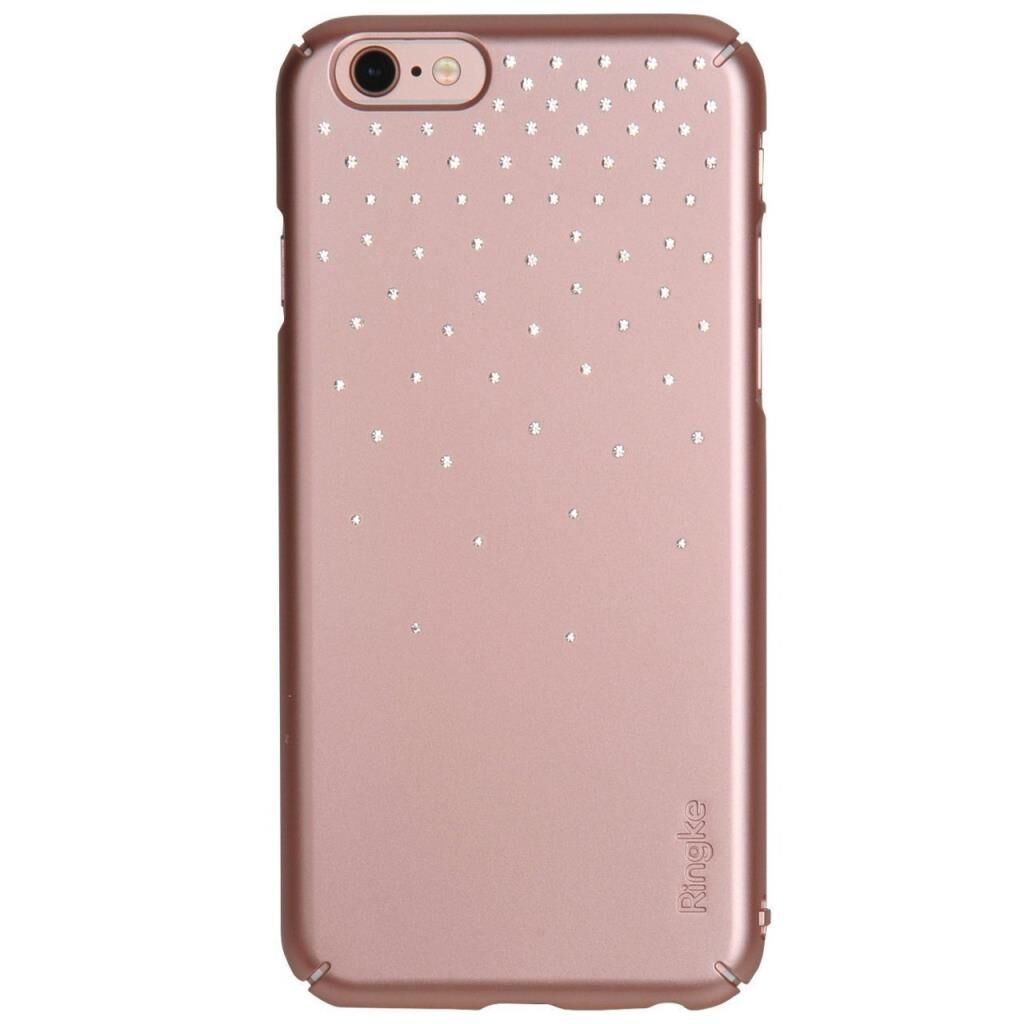 Ringke Noble Slim iPhone 6s Plus/ 6 Plus ile Uyumlu Taşlı Kılıf Rose Gold