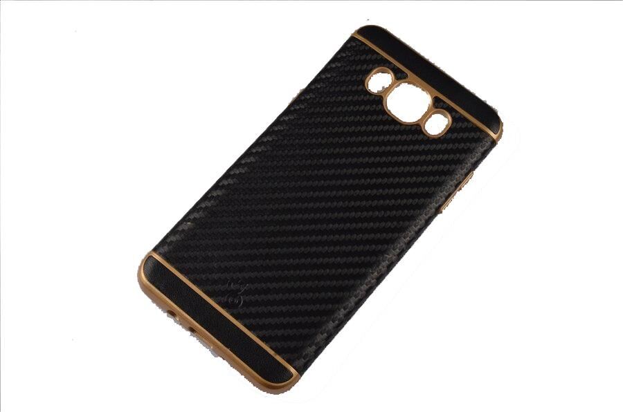 Jopus Galaxy J5 Prime ile Uyumlu Silikon Arka Koruma Paneli Siyah SK-089