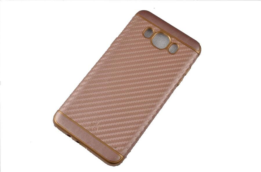 Jopus Galaxy J5 Prime ile Uyumlu Silikon Arka Koruma Paneli Pembe SK-089