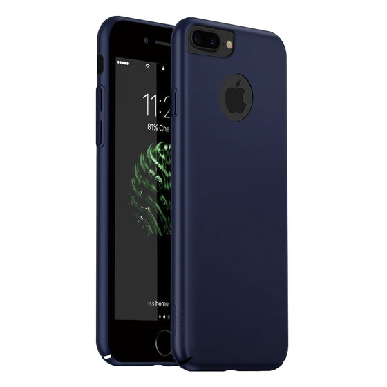 Buff iPhone 7 Plus ile Uyumlu Slim Fit Kılıf Dark Blue