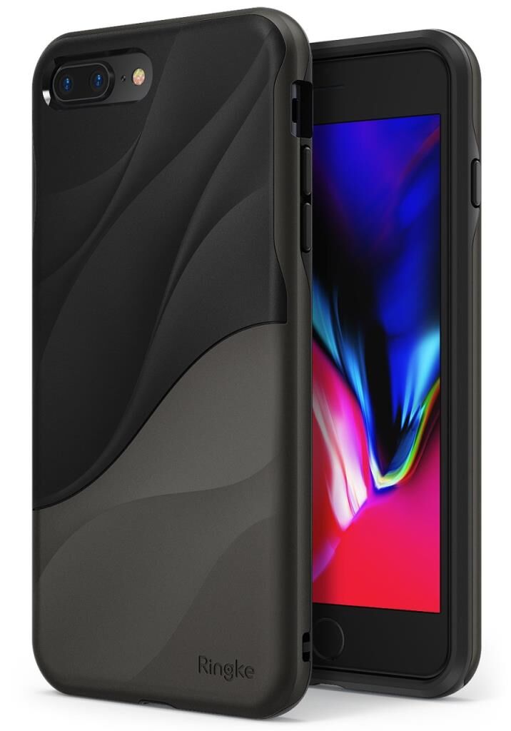 Ringke Wave iPhone 7/8 Plus ile Uyumlu KIlıf Metallic Chrome Tam Koruma PC&TPU Ergomomik İnce Tasarım