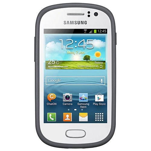 Galaxy Fame S6810 ile Uyumlu Protective Cover Kılıf Lacivert