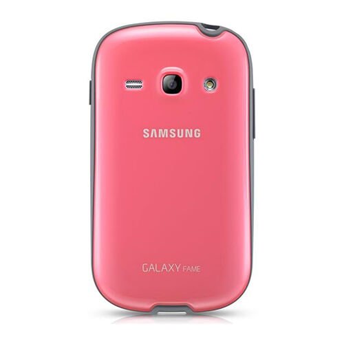 Galaxy Fame S6810 ile Uyumlu Protective Cover+ Kılıf Pembe