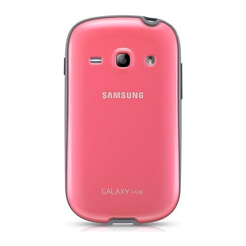 Galaxy Fame S6810 ile Uyumlu Protective Cover+ Kılıf Pembe
