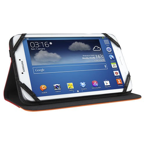 Targus Foliostand T330 Galaxy Tab 4 8.0 ile Uyumlu Kılıf Kırmızı THZ44803EU