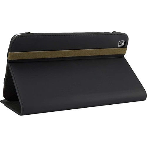 Targus Foliostand T330 Galaxy Tab 4 8.0 ile Uyumlu Kılıf Siyah  THZ448EU