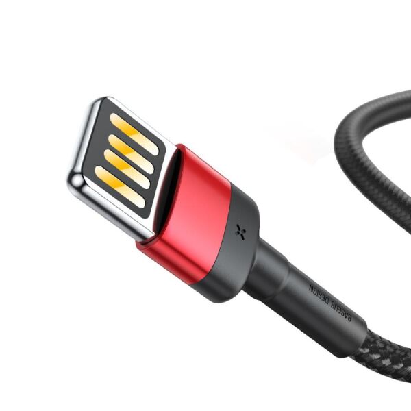Baseus Special Edition iPhone ile Uyumlu 1.5A Lightning Kablo -Siyah -CALKLF-H91