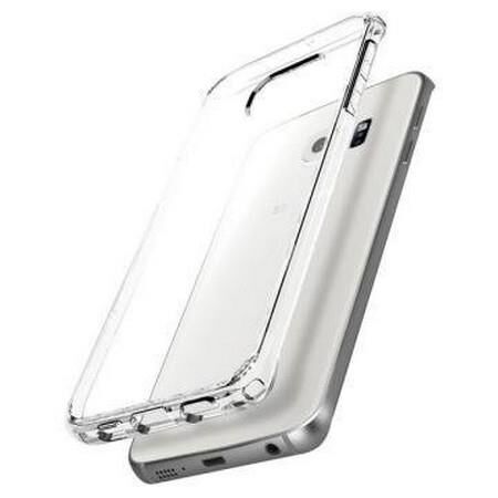 Spigen Galaxy S6 Edge Plus ile Uyumlu Kılıf Ultra Hybrid Black
