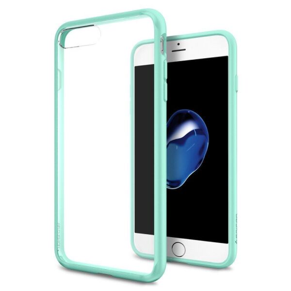 Spigen iPhone 7 Plus ile Uyumlu Kılıf Ultra Hybrid Mint