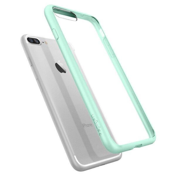 Spigen iPhone 7 Plus ile Uyumlu Kılıf Ultra Hybrid Mint