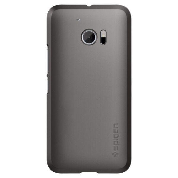 Spigen 10 ile Uyumlu Kılıf Thin Fit Ultra İnce Gun Metal