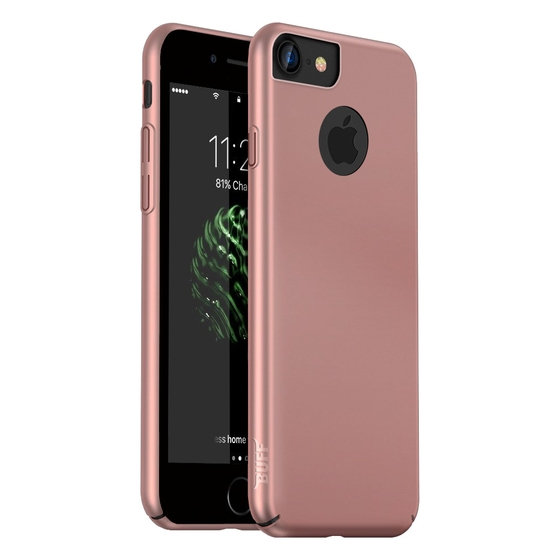 Buff iPhone 7 ile Uyumlu Slim Fit Kılıf Rose Gold
