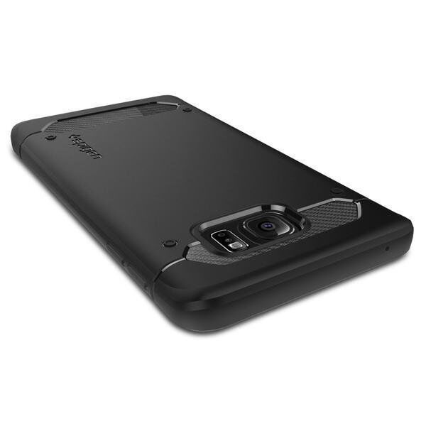 Spigen Galaxy Note 5 ile Uyumlu Kılıf Rugged Armor
