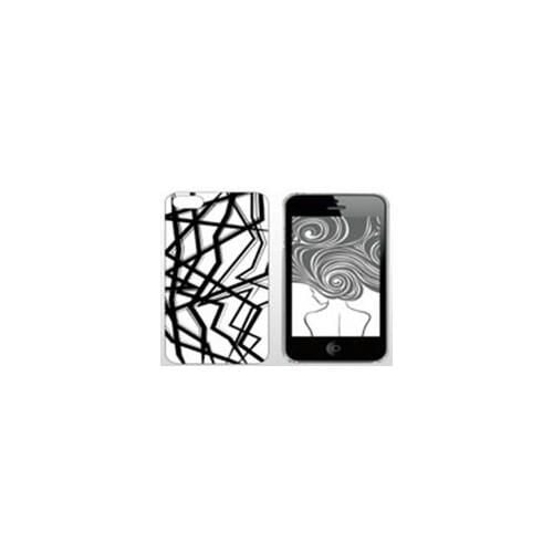 Dexim Dla234W Artistic iPhone 5 ile Uyumlu Kılıf Siyah