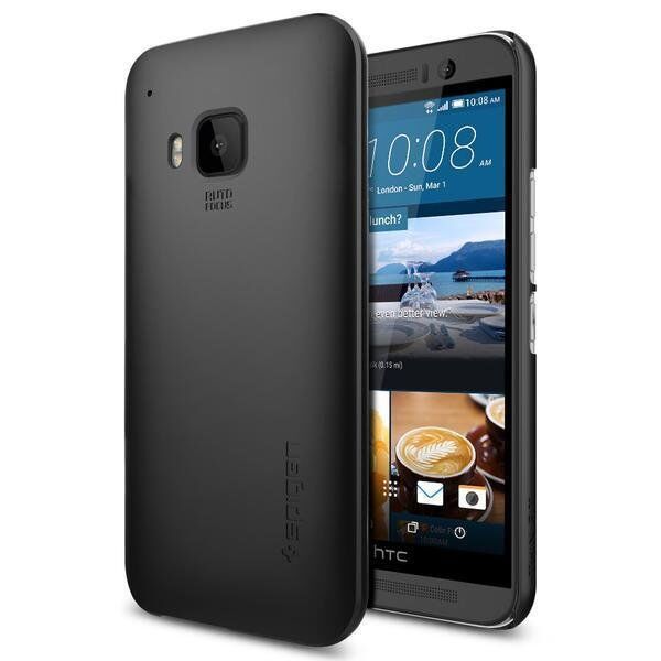 Spigen One M9 ile Uyumlu Kılıf Thin Fit Ultra İnce Smooth Black