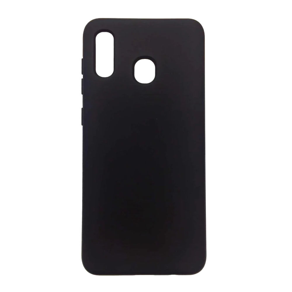 P40 Lite E ile Uyumlu Cappy Silikon Kılıf Siyah