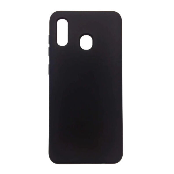 P40 Lite E ile Uyumlu Cappy Silikon Kılıf Siyah