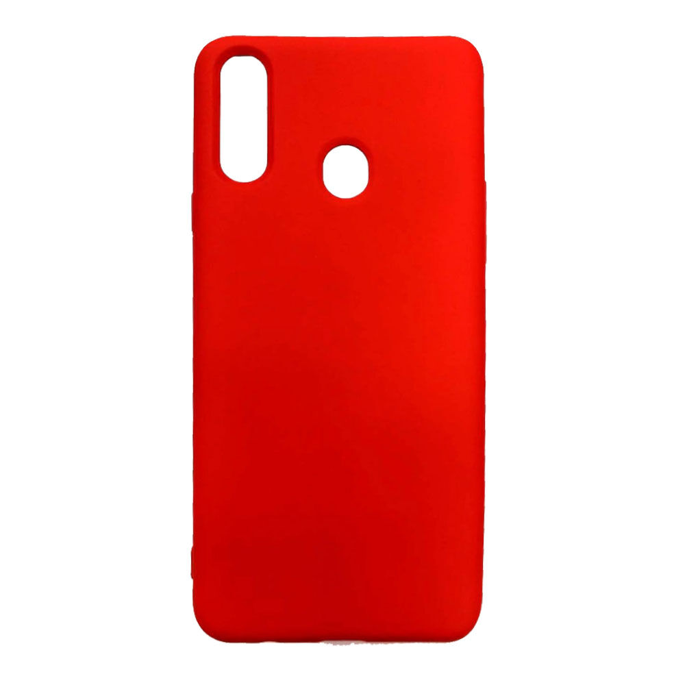 P40 Lite E ile Uyumlu Cappy Silikon Kılıf Kırmızı