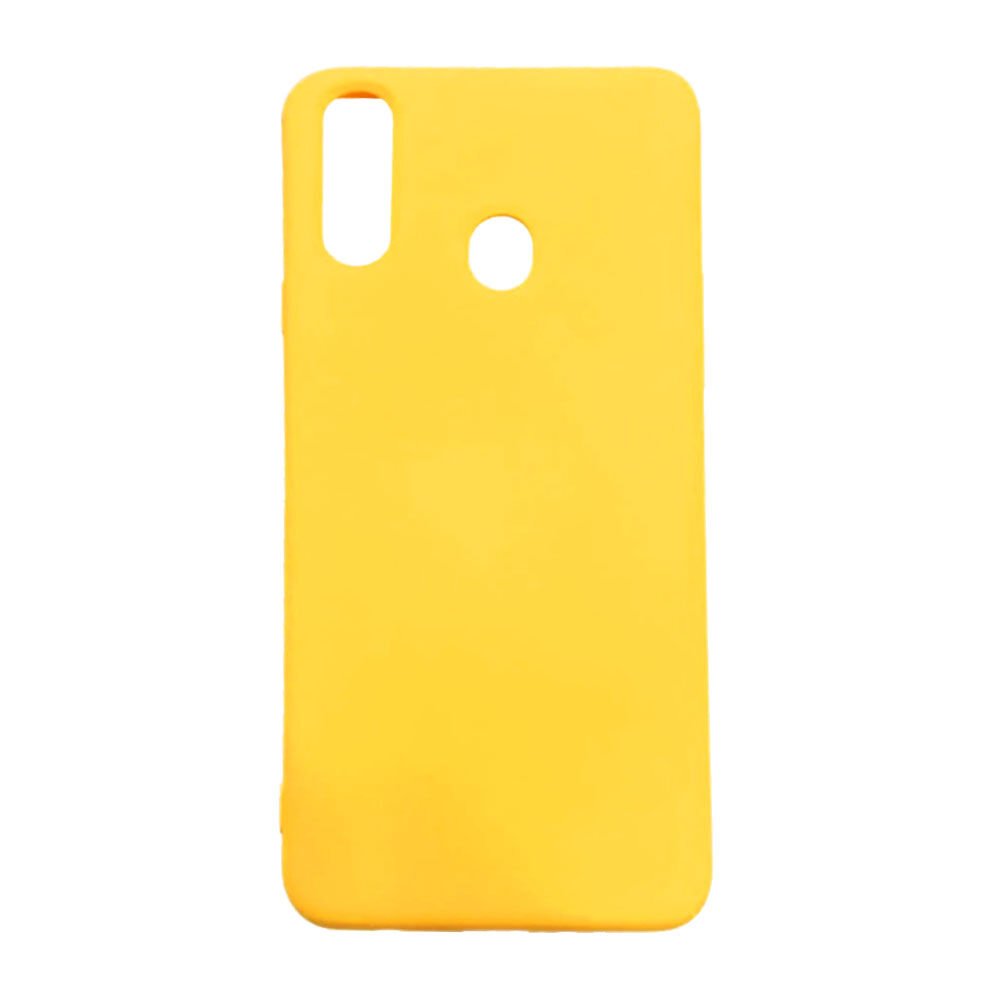 P40 Lite E ile Uyumlu Cappy Silikon Kılıf Sarı