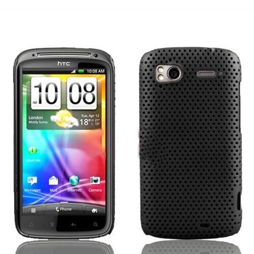 Sensation XE ile Uyumlu Delikli Sert Kauçuk Kılıf Siyah Renk