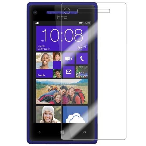 Windows Phone 8X ile Uyumlu Ekran Koruyucu (Şeffaf) 4 Adet