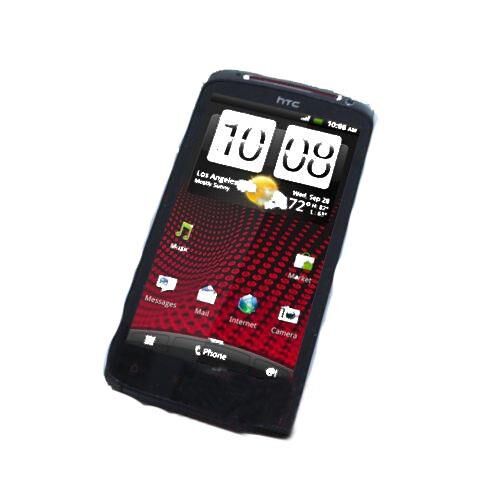 Sensation XE ile Uyumlu Delikli Sert Kauçuk Kılıf Beyaz Renk