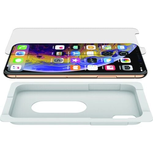 Belkin F8W905ZZ SC+ Invisiglass Ultra iPhone XS Max ile Uyumlu Ekran Koruyucu