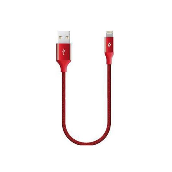 Ttec AlumiCable Mini 30 cm Lightning Şarj Kablo Kırmızı 2DK28K