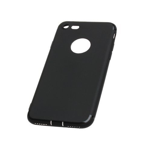 Jopus iPhone 7 ile Uyumlu Tıpalı Silikon Kılıf Siyah