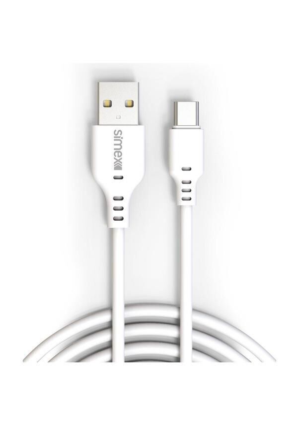 Simex Longly Type C Data Kablosu SPK-08 Beyaz 2 metre